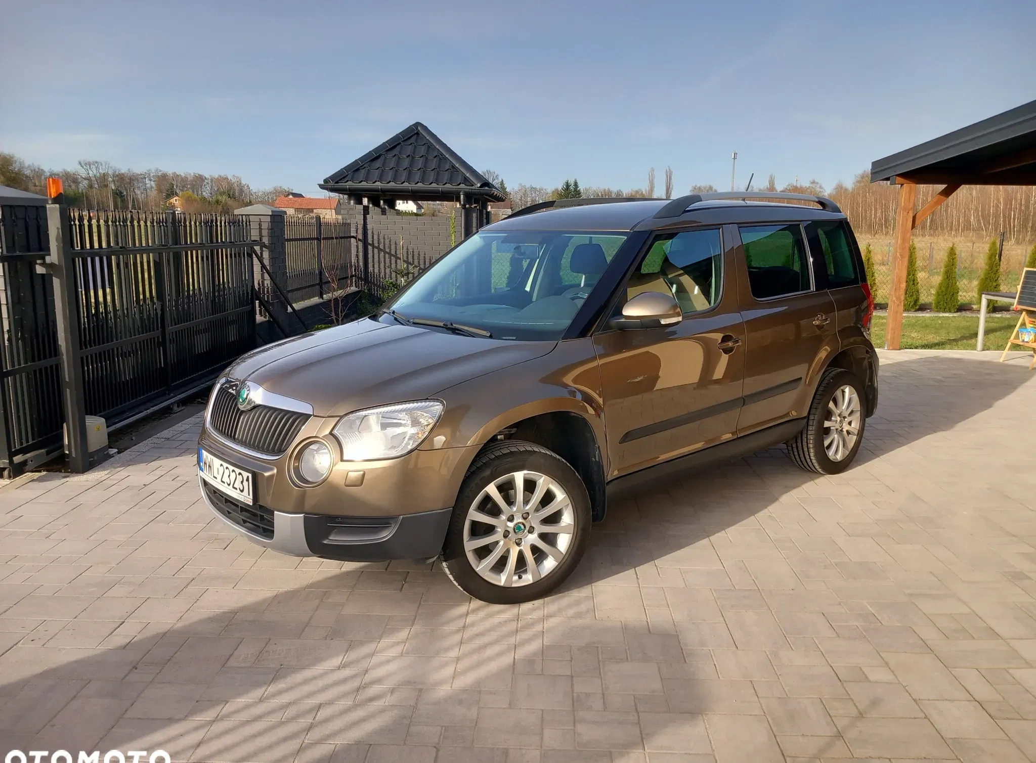 skoda Skoda Yeti cena 28900 przebieg: 224000, rok produkcji 2011 z Czyżew